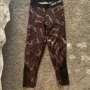 nike pro abstract leggings